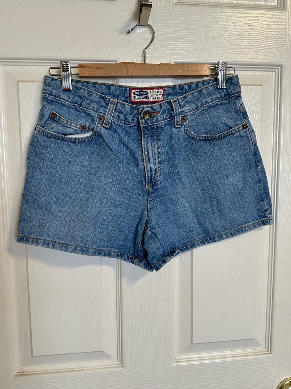 Old Navy Faded Blue Denim Jean Shorts